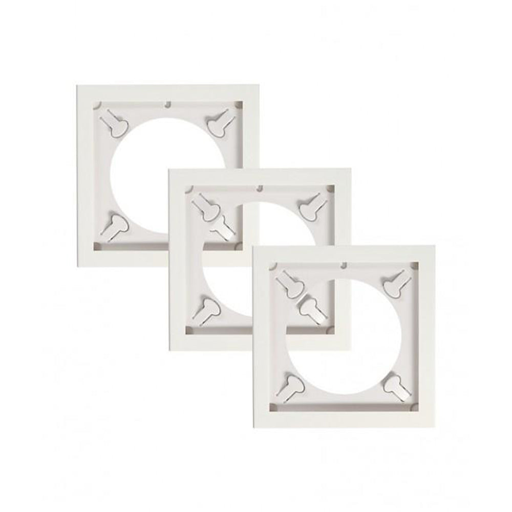 Play and Display Record Frame Triplepack (White)